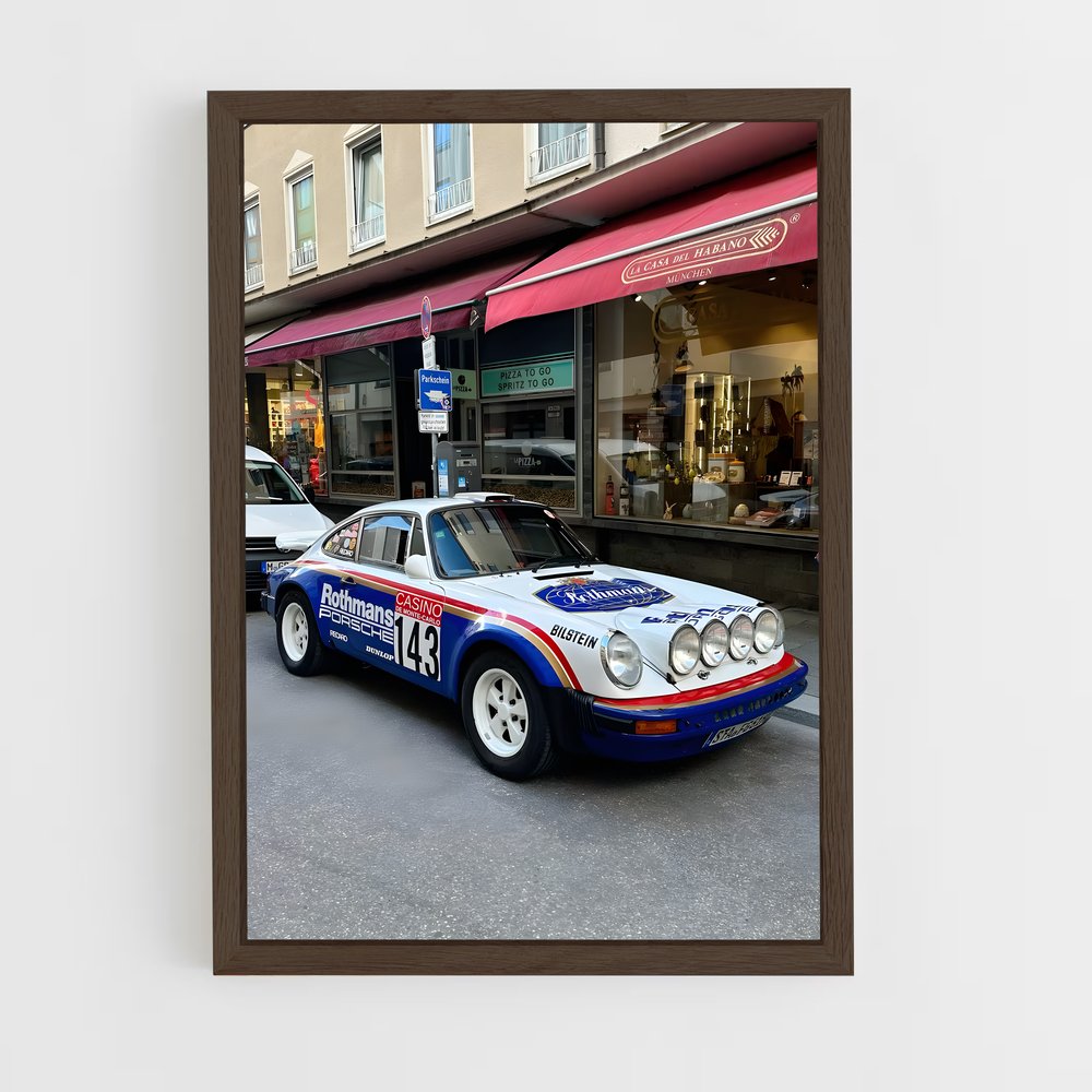 Poster Dakar Drift – affiche Porsche (vue 5)